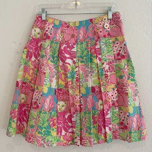 Lilly Pulitzer ladies wrap skirt size 2